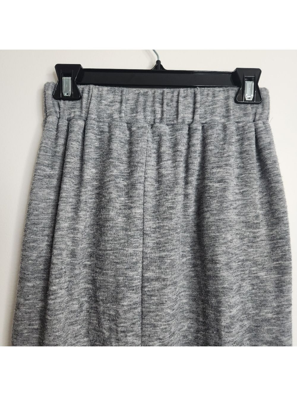 Smash + Tess Chelsea Heathered Grey Pull On Midi Length Pencil Skirt Size XS - Picture 7 of 11